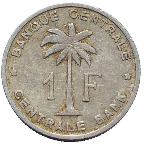13554. Ruanda-Urundi - 1 frank - 1958r.