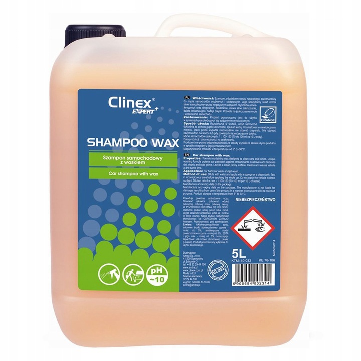 Shampoo Wax szampon samochodowy z woskiem 5l +