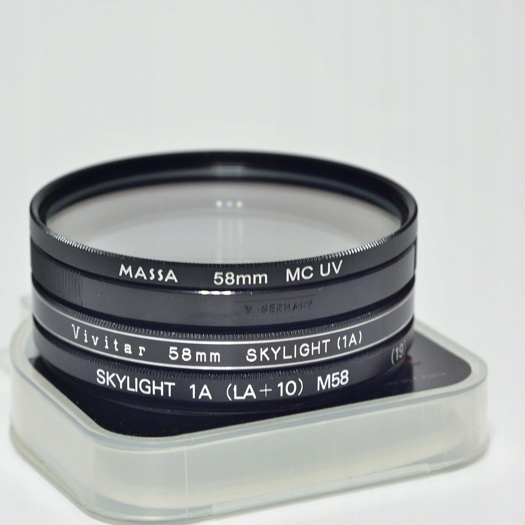 Zestaw filtrów UV SKYLIGHT Close-up 58 mm macro