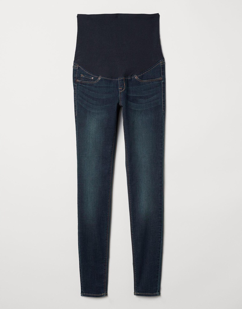 19I036 H&M__MJ9 SPODNIE CIĄŻOWE JEANS__M