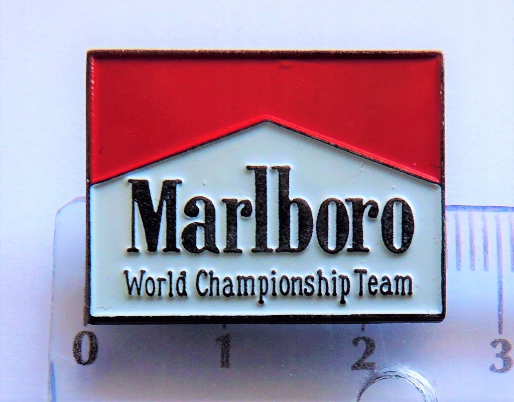 F1 Formuła 1 Marlboro sygnowana odznaka