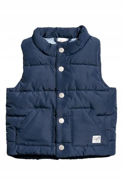 29X021 H&M__MJ9 GRANATOWA KAMIZELKA__92