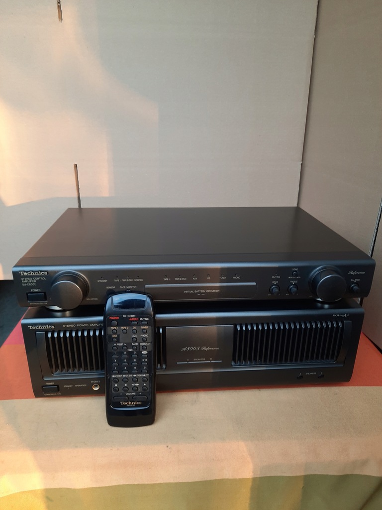 Technics SU-C800U, SE-A800S reference, pilot !!!