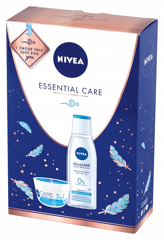 NIVEA ZESTAW PREZENTOWY ESSENTIAL CARE DLA KOBIET