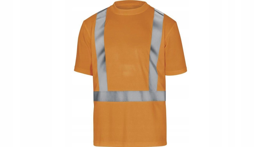 T-shirt ostrzegawczy z poliestru kolor pomarańczowy rozmiar XL COMETORXG