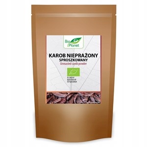 KAROB NIEPRAŻONY SPROSZKOWANY BIO 200 g BIO PLANET