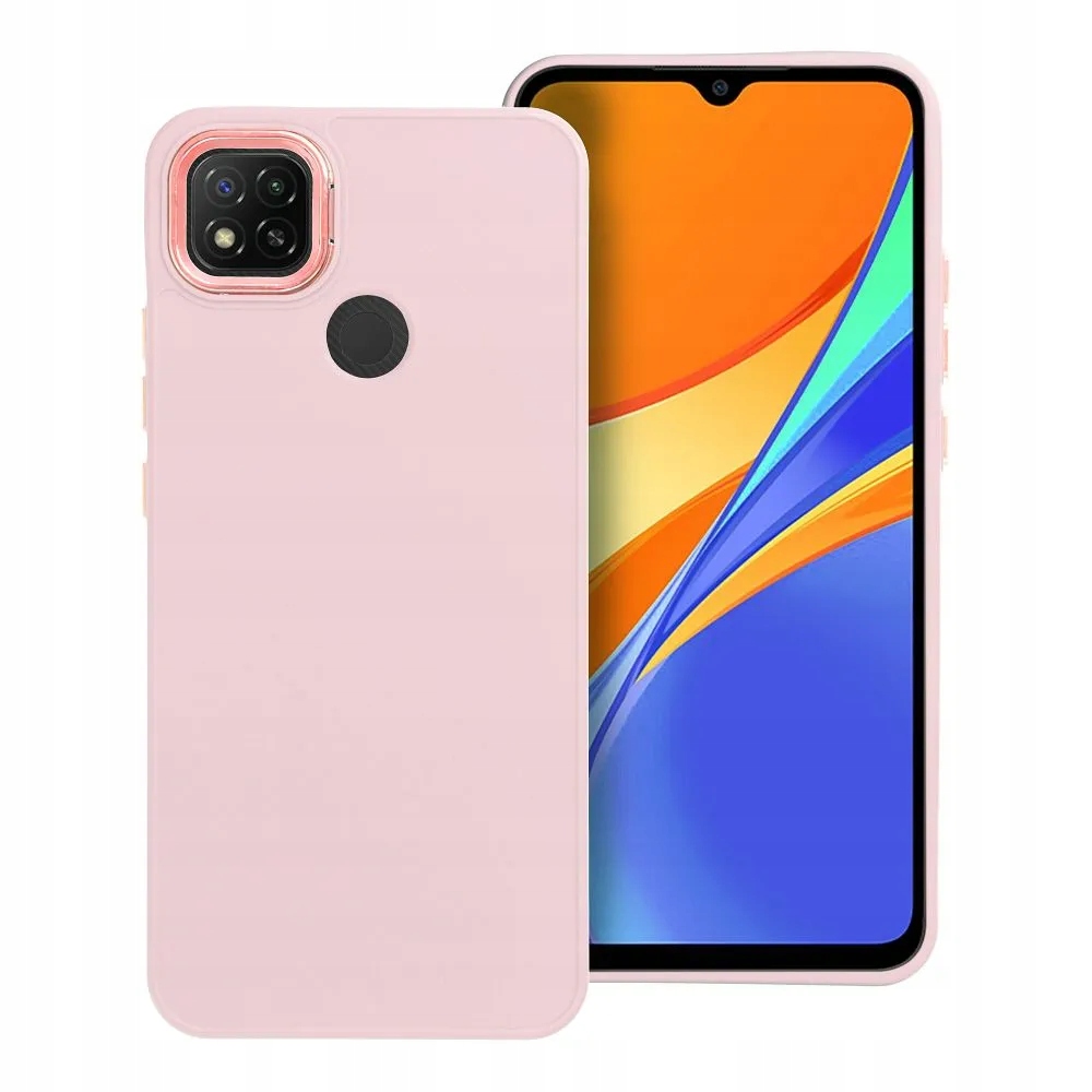 Futerał FRAME do XIAOMI Redmi 9C / 9C NFC pudrowy róż