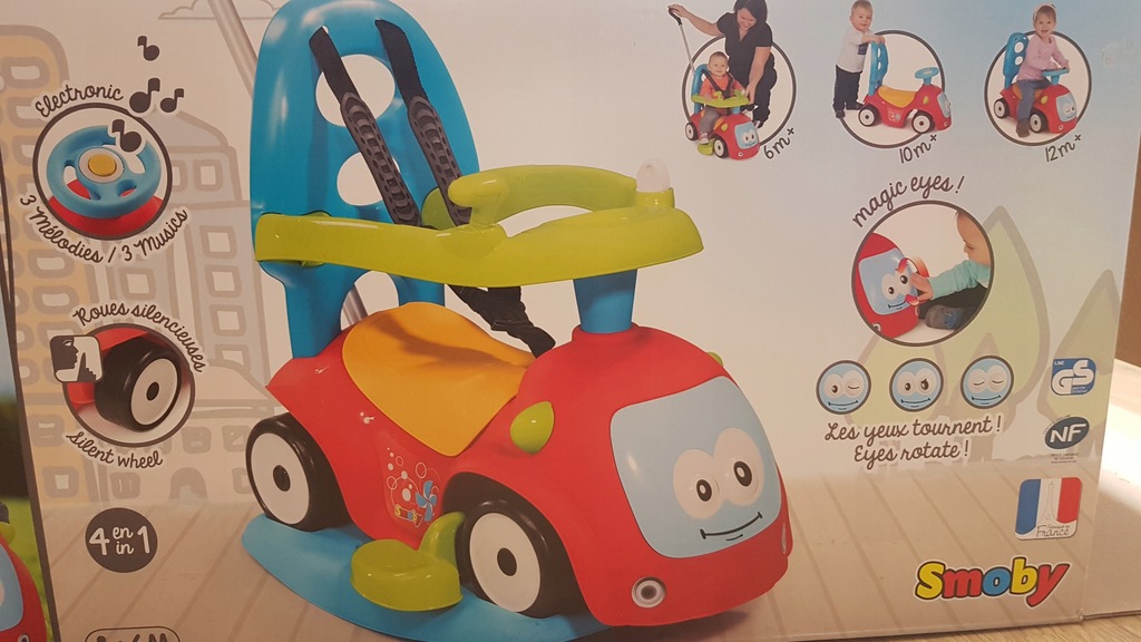SMOBY Jeździk Bujak Maestro III Komfort 4w1 720400