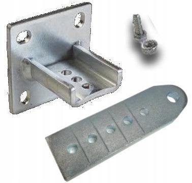 BFT SFR B COMPLETE - REGULOWANY UCHWYT (PRZYKRĘCANY) NA SŁUPEK NA 1 SIŁOWNI