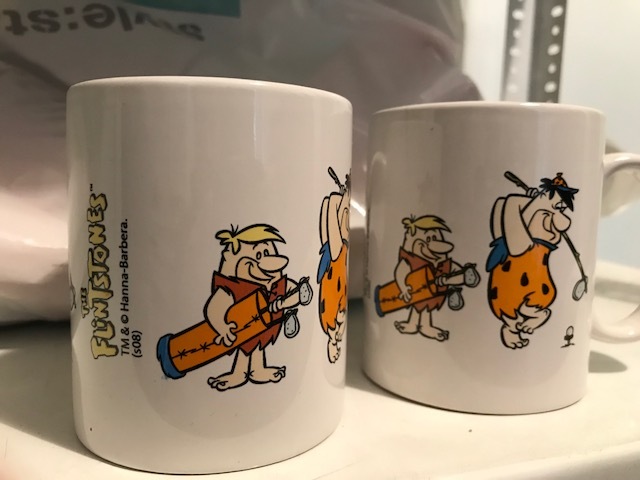 Kubki Hanna Barbera 2 x / Flinstonowie