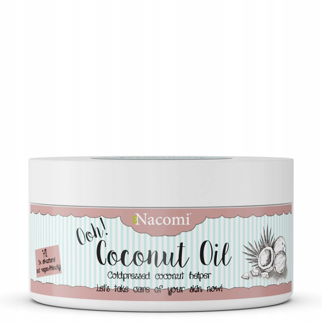 Nacomi Coconut Oil olej kokosowy nierafinowany P1