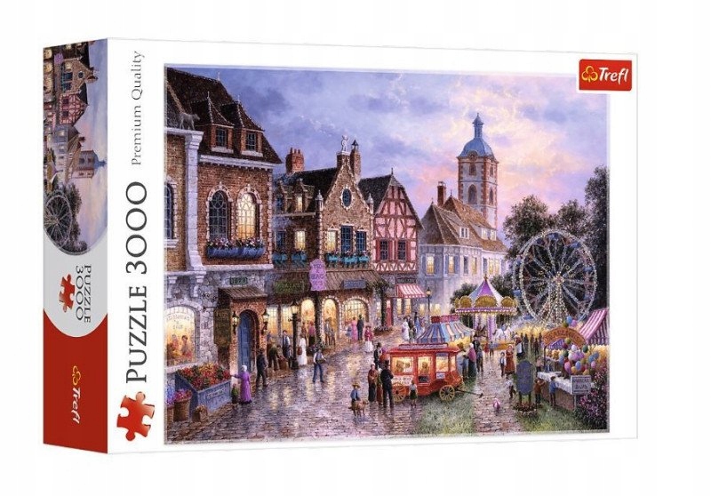 TREFL 3000 EL. WESOŁE MIASTECZKO PUZZLE 14+