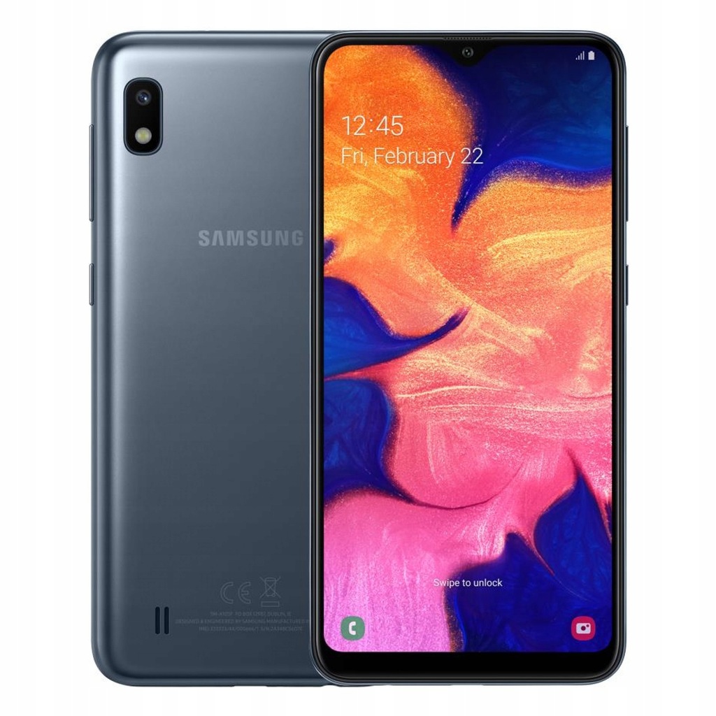 Samsung Galaxy A10 SM-A105FN/DS Czarny Q287