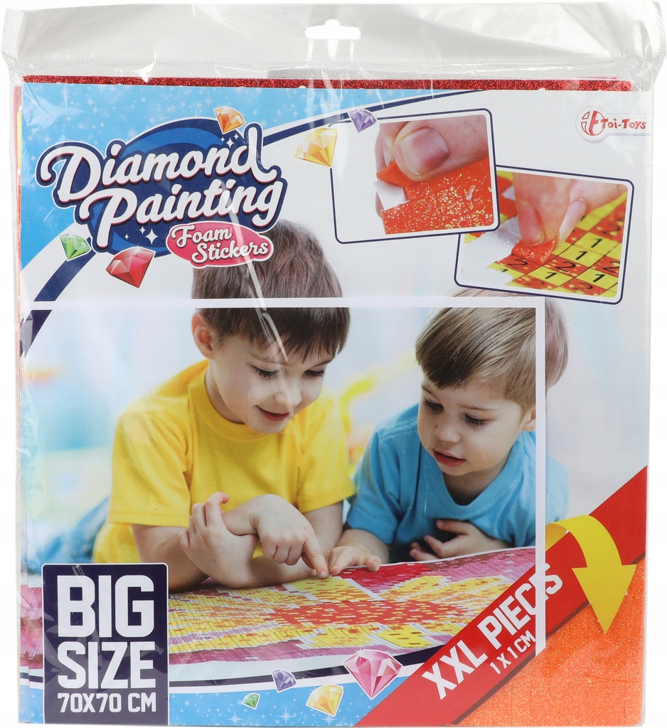 Toi Toys obraz diamentowy Lily junior 70 x 70 cm p