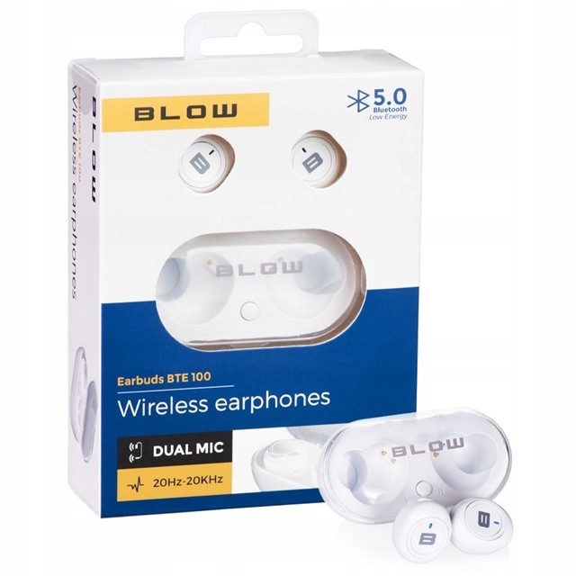 SŁUCHAWKI BEZPRZEWODOWE BLOW EARBUDS Bluetooth 5.0
