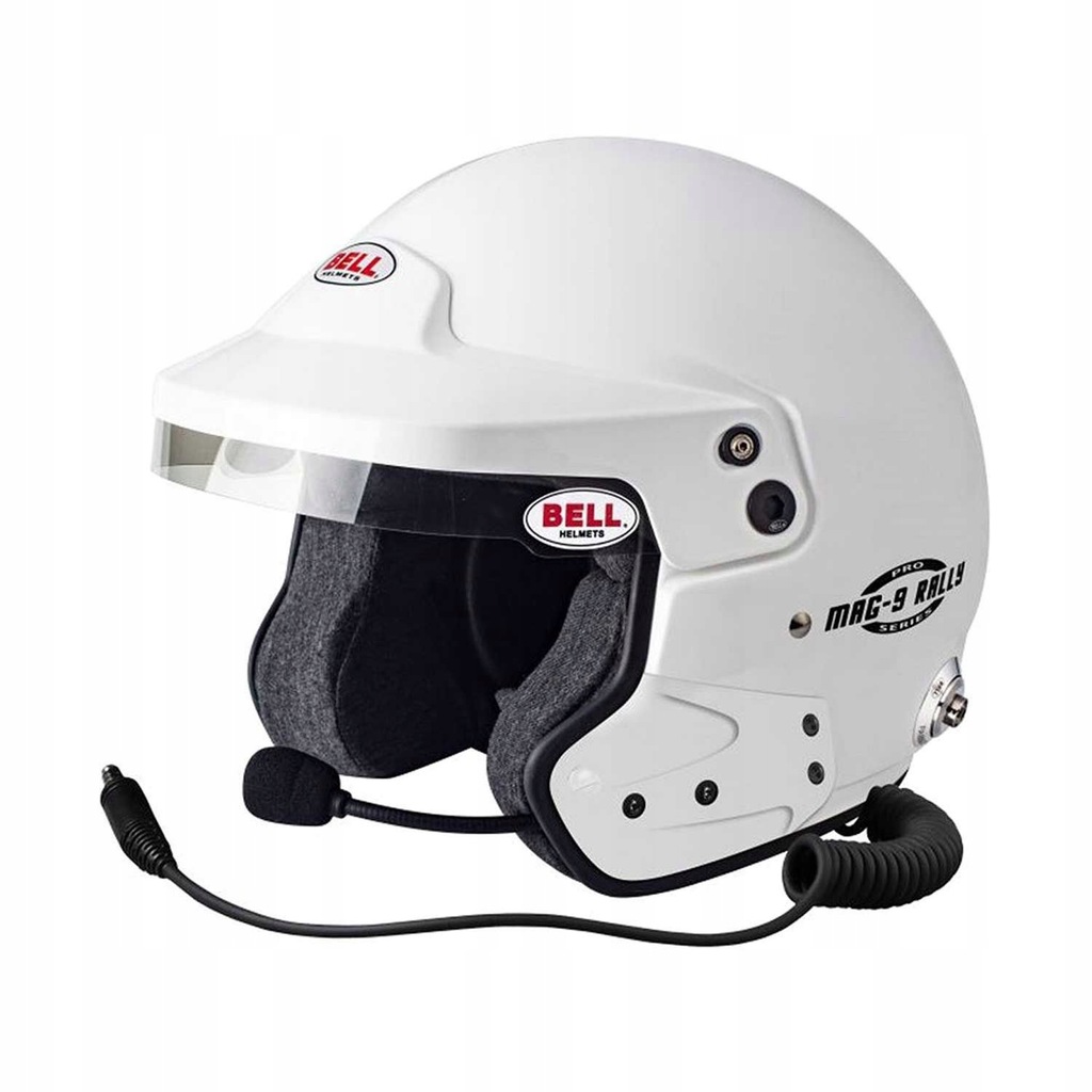 |Kask Bell MAG9 RALLY biały FIA M