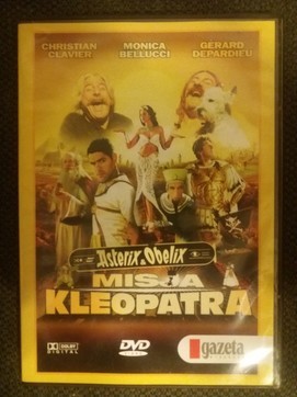 ASTERIX I OBELIX-MISJA KLEOPATRA-FILM DVD-BELLUCCI