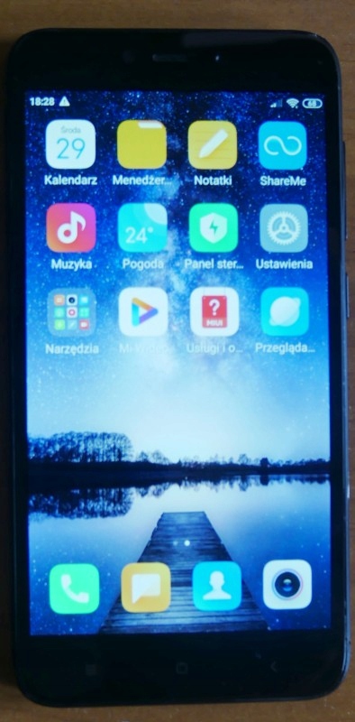 Smartfon Xiaomi Redmi 4X czarny 3/32GB - sprawny