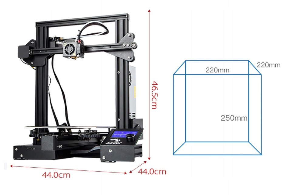 Купить 3D-принтер Creality Ender-3: отзывы, фото, характеристики в интерне-магазине Aredi.ru