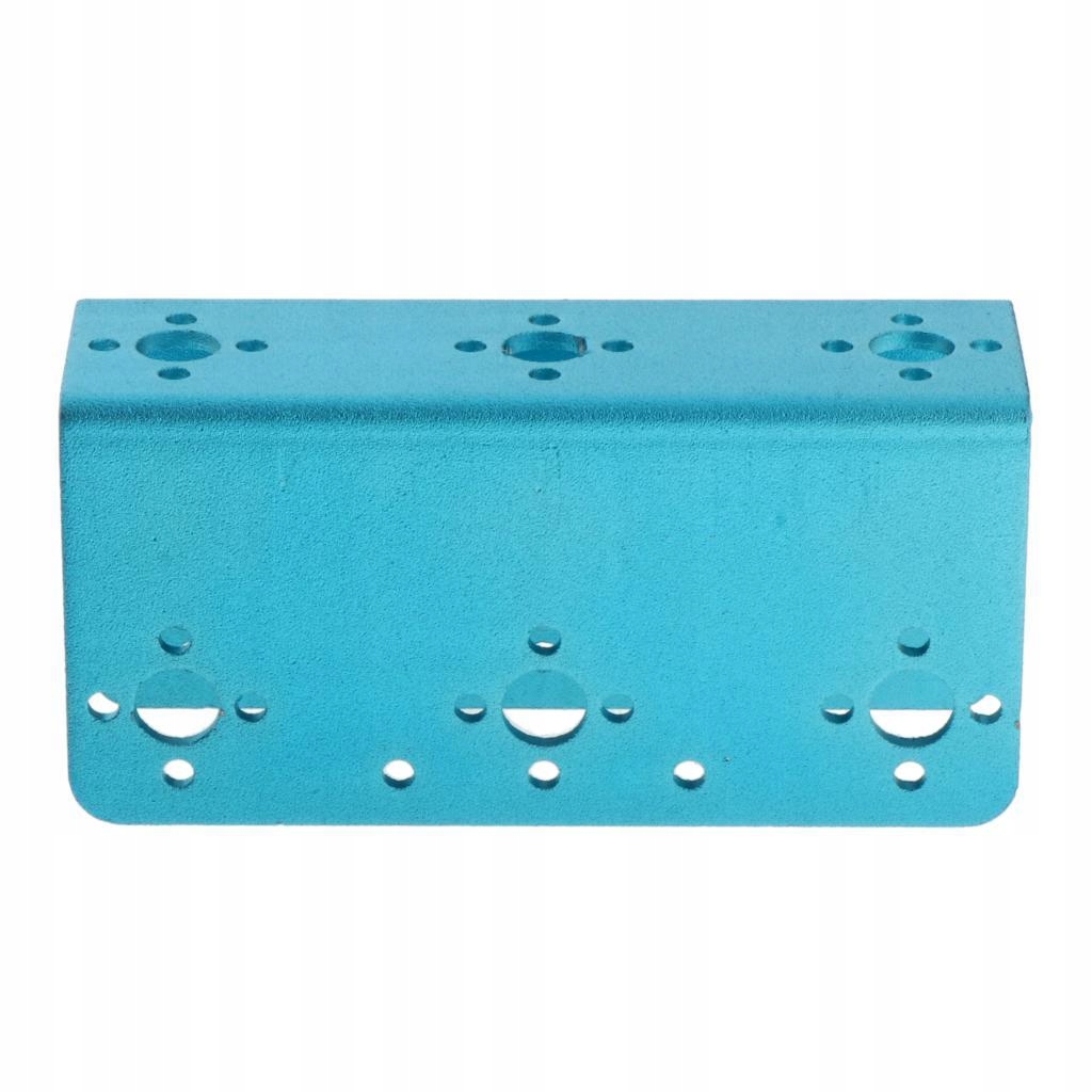 Aluminum Mechanical Arm Steering Gear Tilt Mount for 995 996R U Type Blue