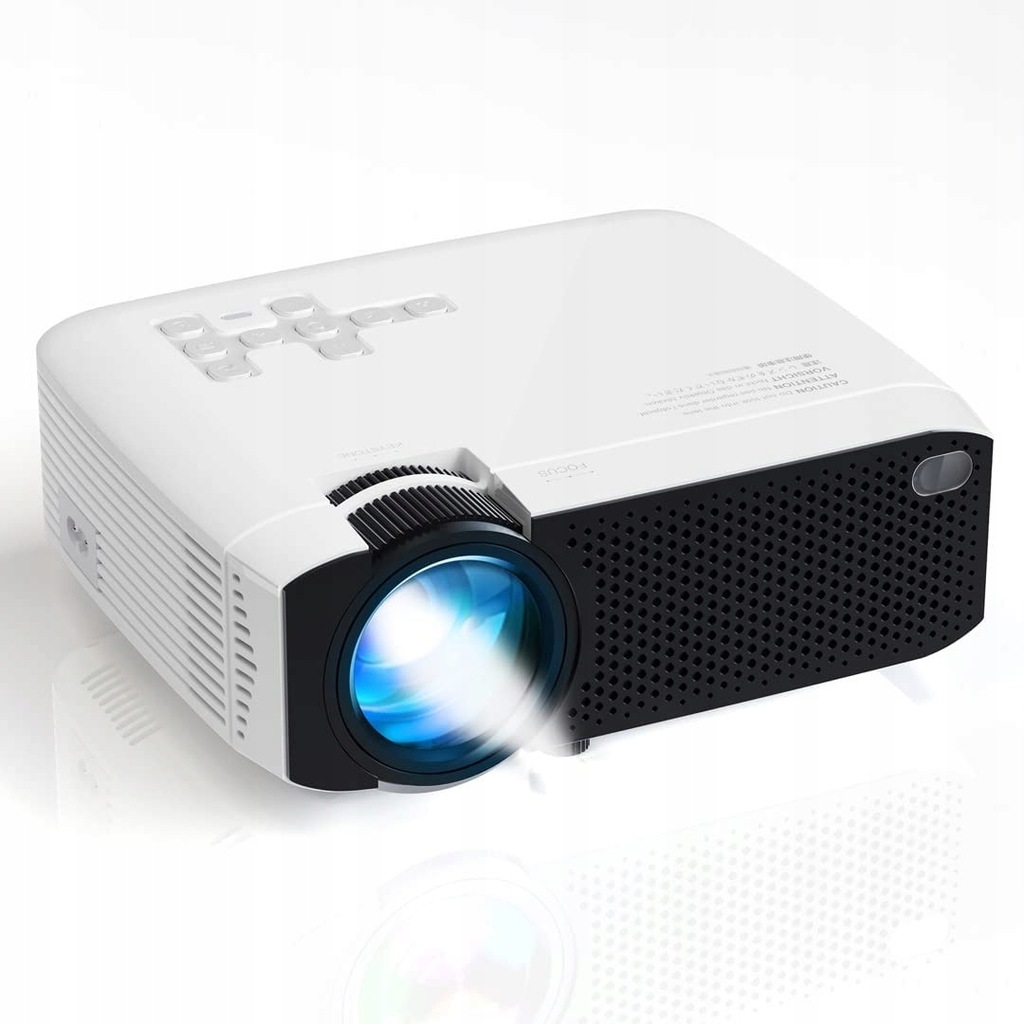 MINI PROJEKTOR APEMAN LC350 LCD 180” FULL HD BIAŁY 12427559621