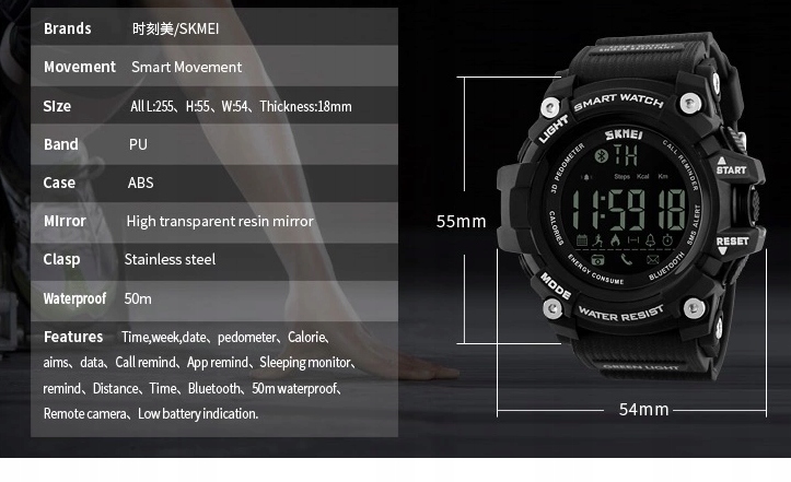 Купить Электронные часы SMARTWATCH BLUETOOTH - 4 ЦВЕТА: отзывы, фото, характеристики в интерне-магазине Aredi.ru