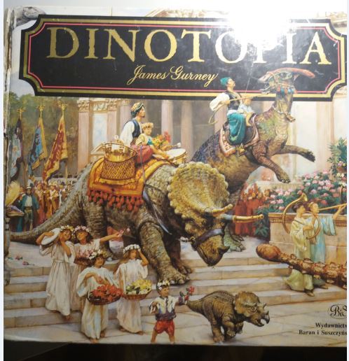 książka Dinotopia