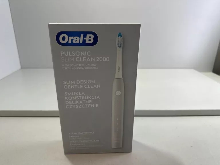 SZCZOTECZKA ELEKTRYCZNA ORAL-B PULSONIC SLIM CLEAN 2000 SZARA