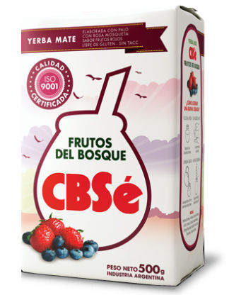 Yerba Mate CBSe Frutos Del Bosque 0,5 kg 500 g