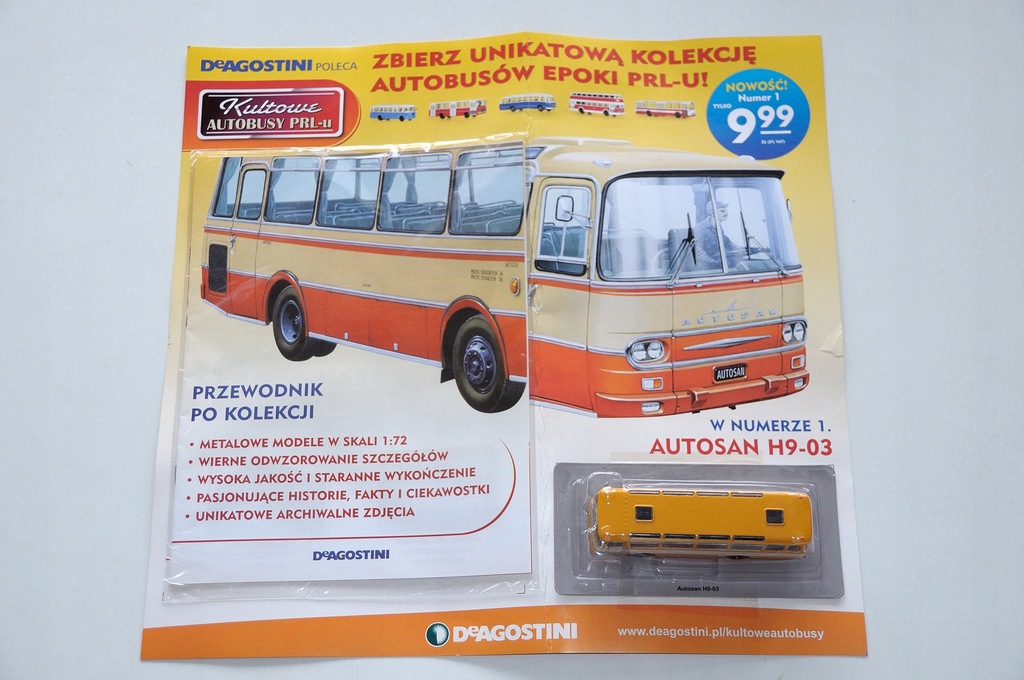 Kultowe autobusy PRL Nr 1 Autosan H9-03