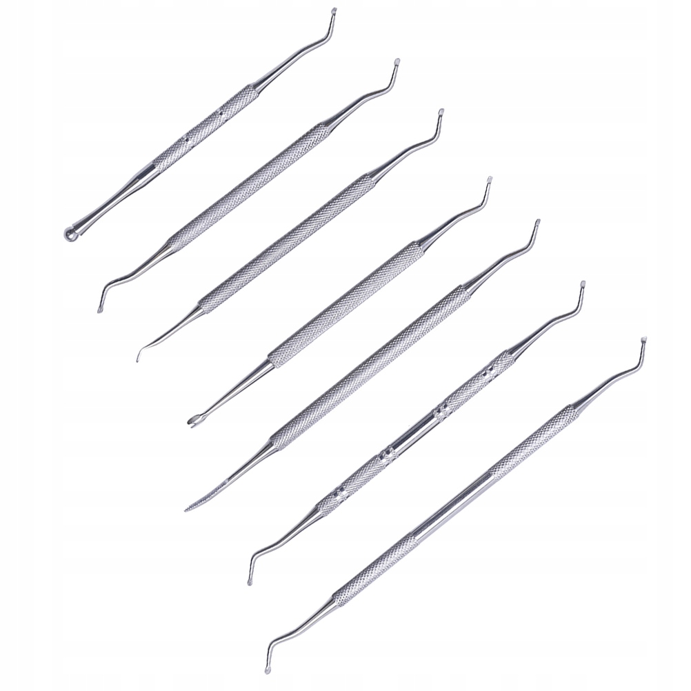 1 Set Cuticle Pusher Nail Remover Stainless