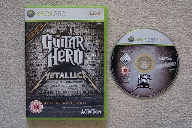 Guitar Hero Metallica Xbox 360