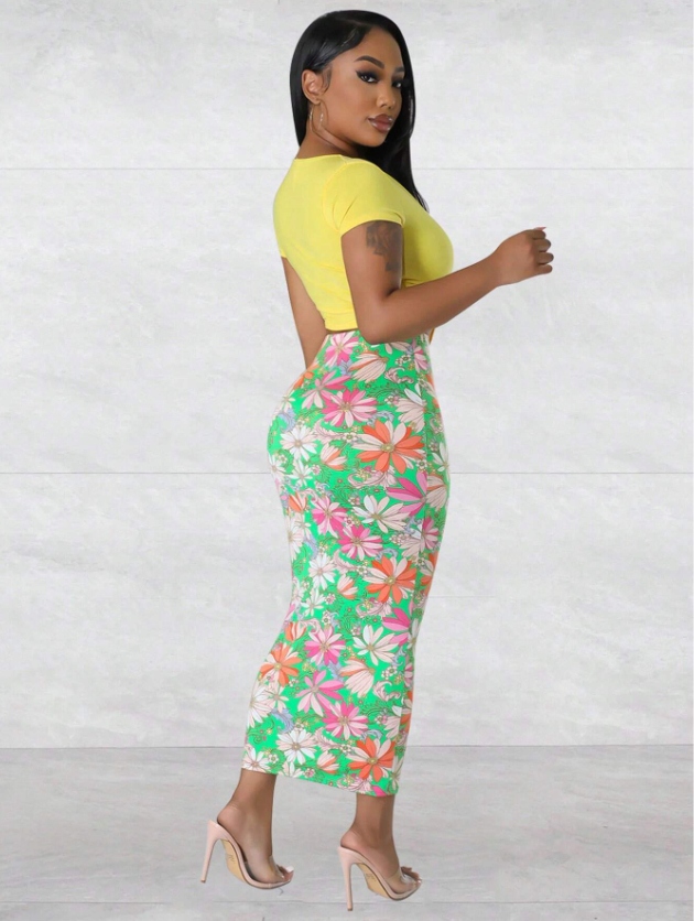 SHEIN KOMPLET DAMSKI SPÓDNICZKA I TOP S 333