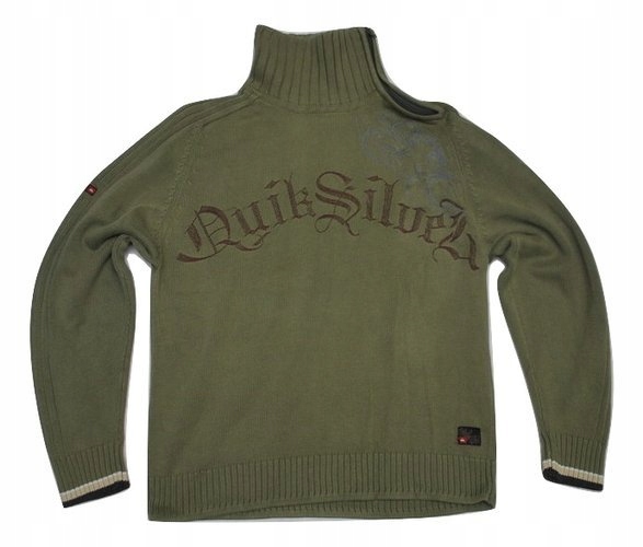 U Bluza Sweter Longsleeve Quiksilver M z USA!