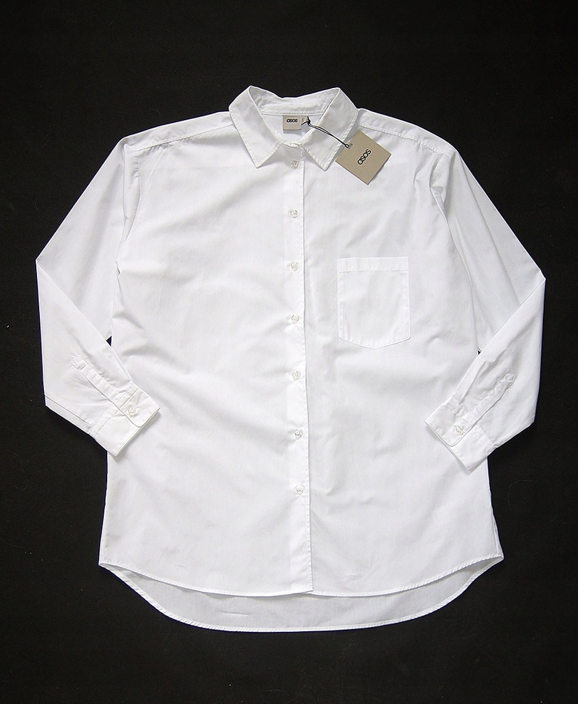 ASOS biała luźna koszula XL/XXL