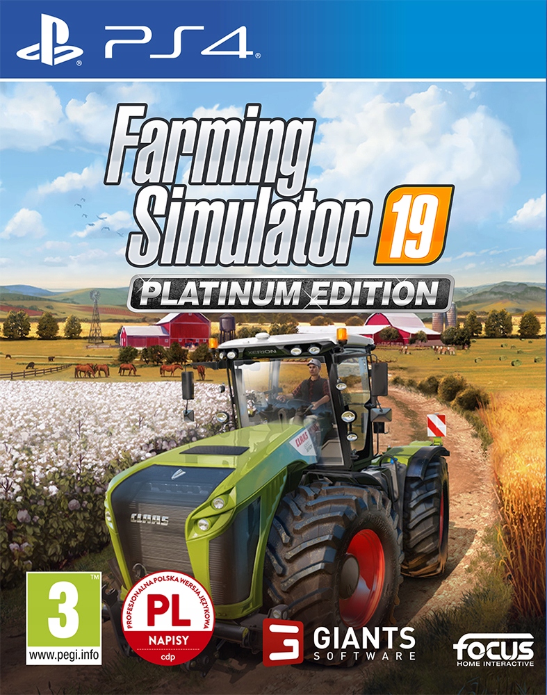 Farming Simulator 19 Platinum Edition PS 4 Używana
