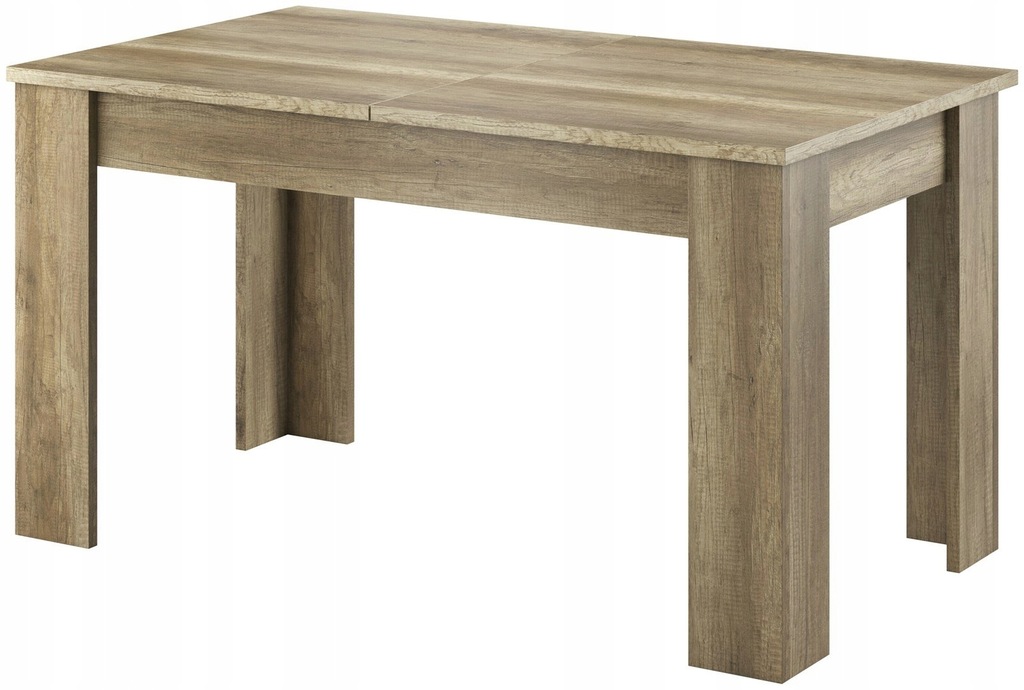 Stół SKYFALL kolor naturalny brąz styl klasyczny 140-180x80 piaski - TABLE/