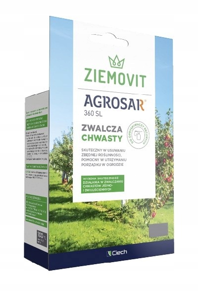 Agrosar 360SL Zwalcza Chwasty 100ml Ziemovit