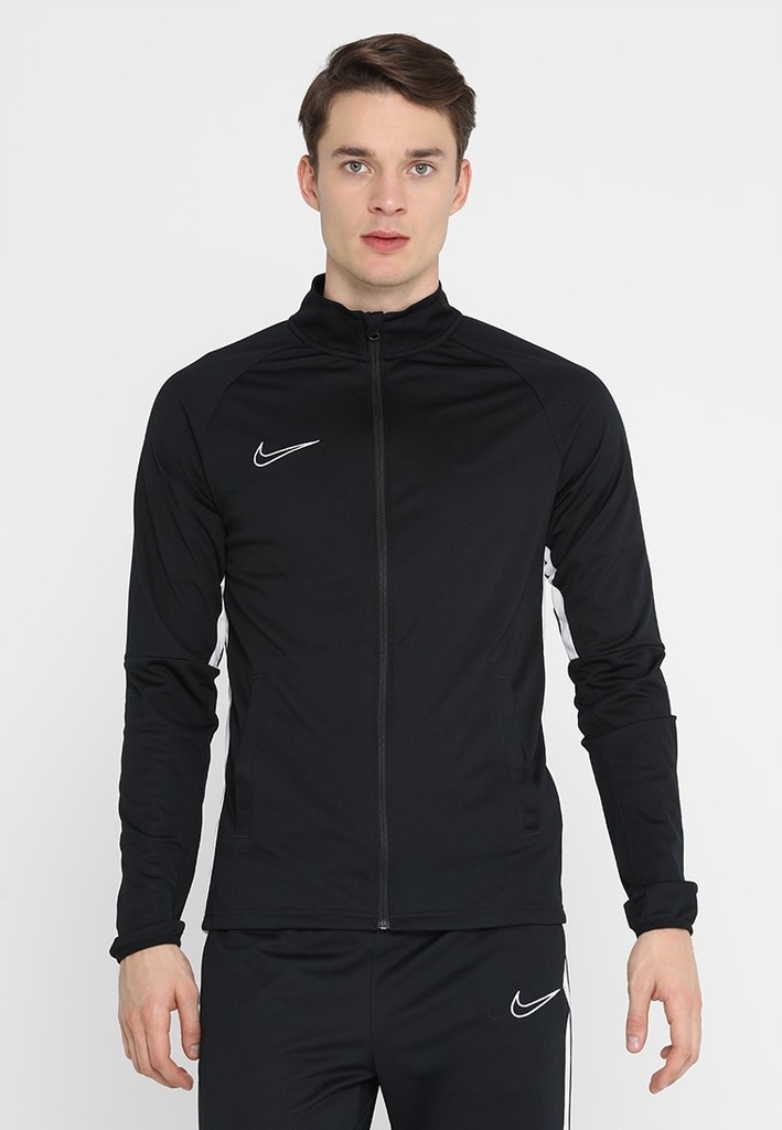 NIKE BLUZA SPORTOWA MĘSKA CZARNA Z LOGO L 1BAK