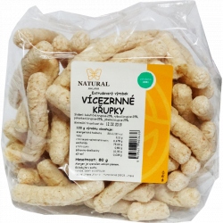 Chrupki WIELOZBOŻOWE naturalne 80g NATURAL