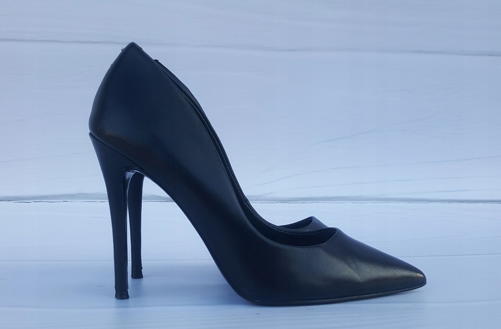 STEVE MADDEN BLACK PUMPS CZÓŁENKA SKÓA ROZ.36