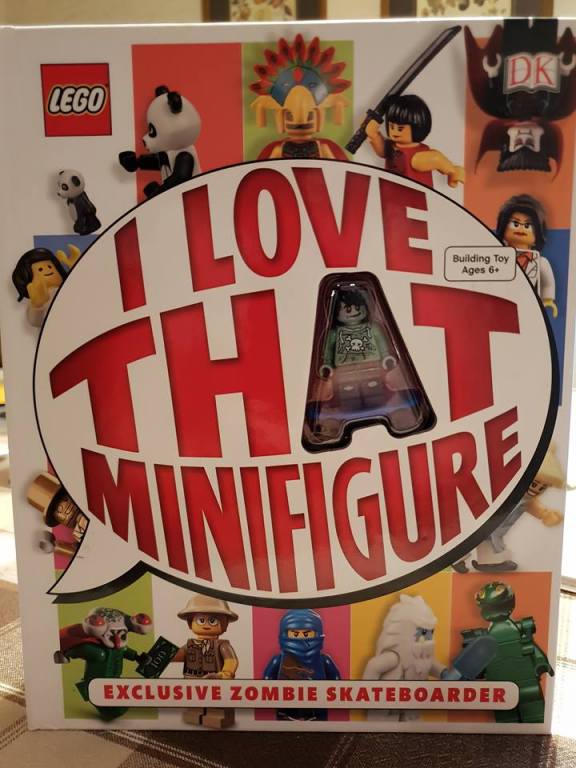 LOVE THAT MINIFIGURE LEGO unikatowa figurka WOW!!!