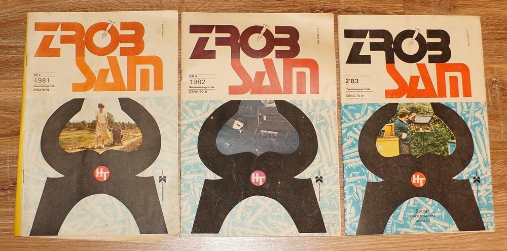 3 x czasopismo "Zrób To Sam" - 1981, 1982, 1983