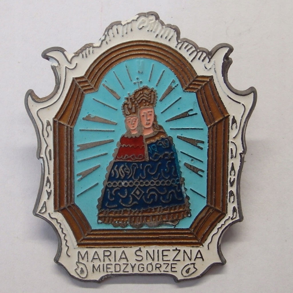 Pin Przypinka Międzygórze Maria Śnieżna X7010