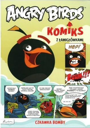 Angry Birds. Komiks z łamigłówkami. Czkawka - NOWY