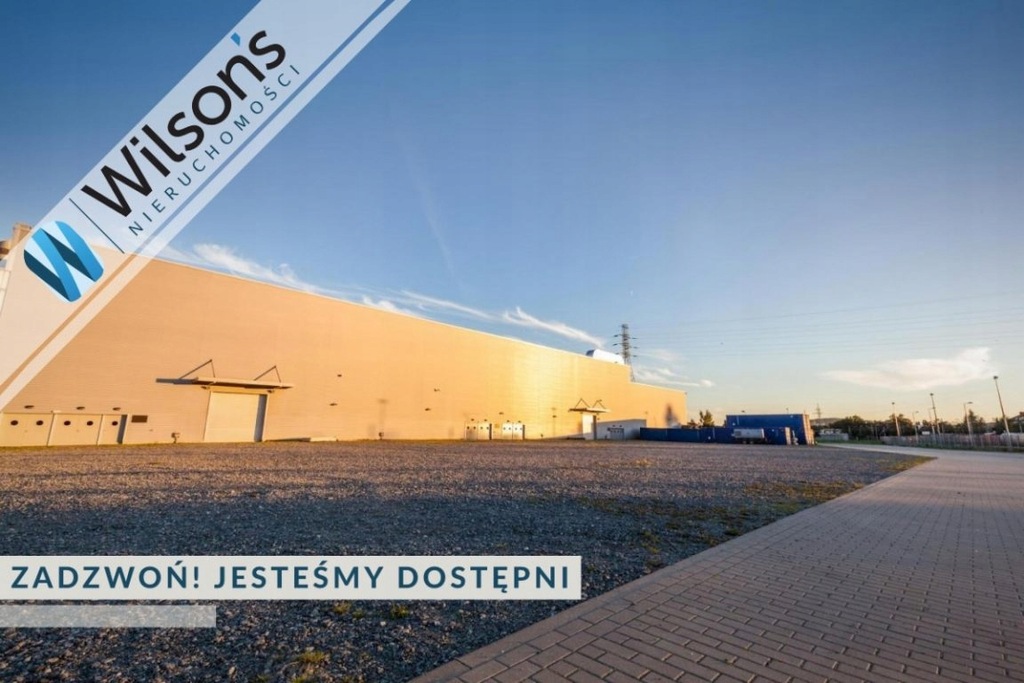 Magazyny i hale, Łubna, 3800 m²