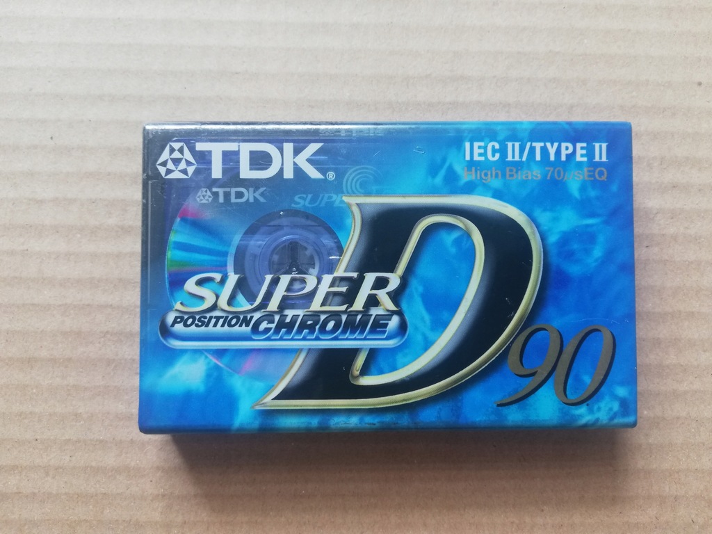 TDK SUPER CHROME D 90 FOLIA