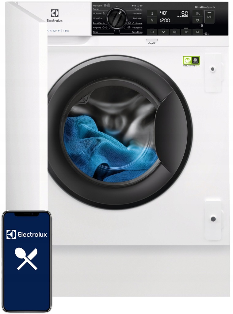 Pralka do zabudowy ELECTROLUX EW8F348SCI