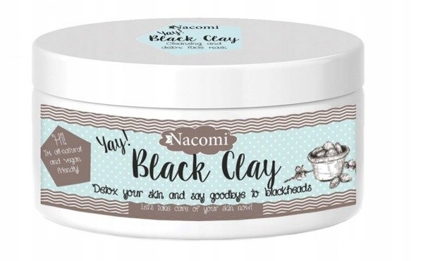 NACOMI BLACK CLAY CZARNA GLINKA