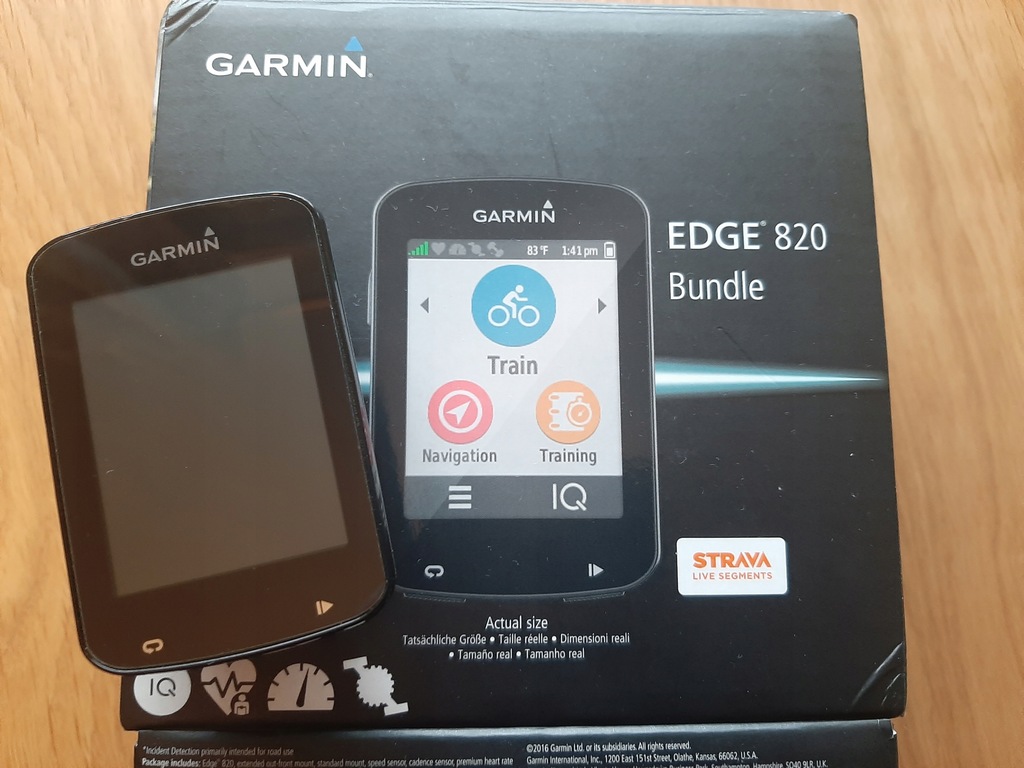 GARMIN EDGE 820 BUNDLE IDEALNY + GRATIS